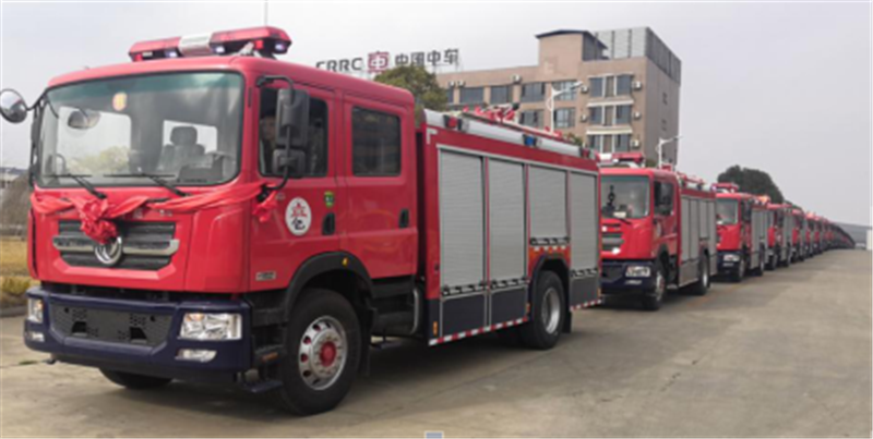 首批30輛消防車交付完成  為平安亳州消防安全再添力量